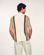 Pull Col Polo Manches Courtes