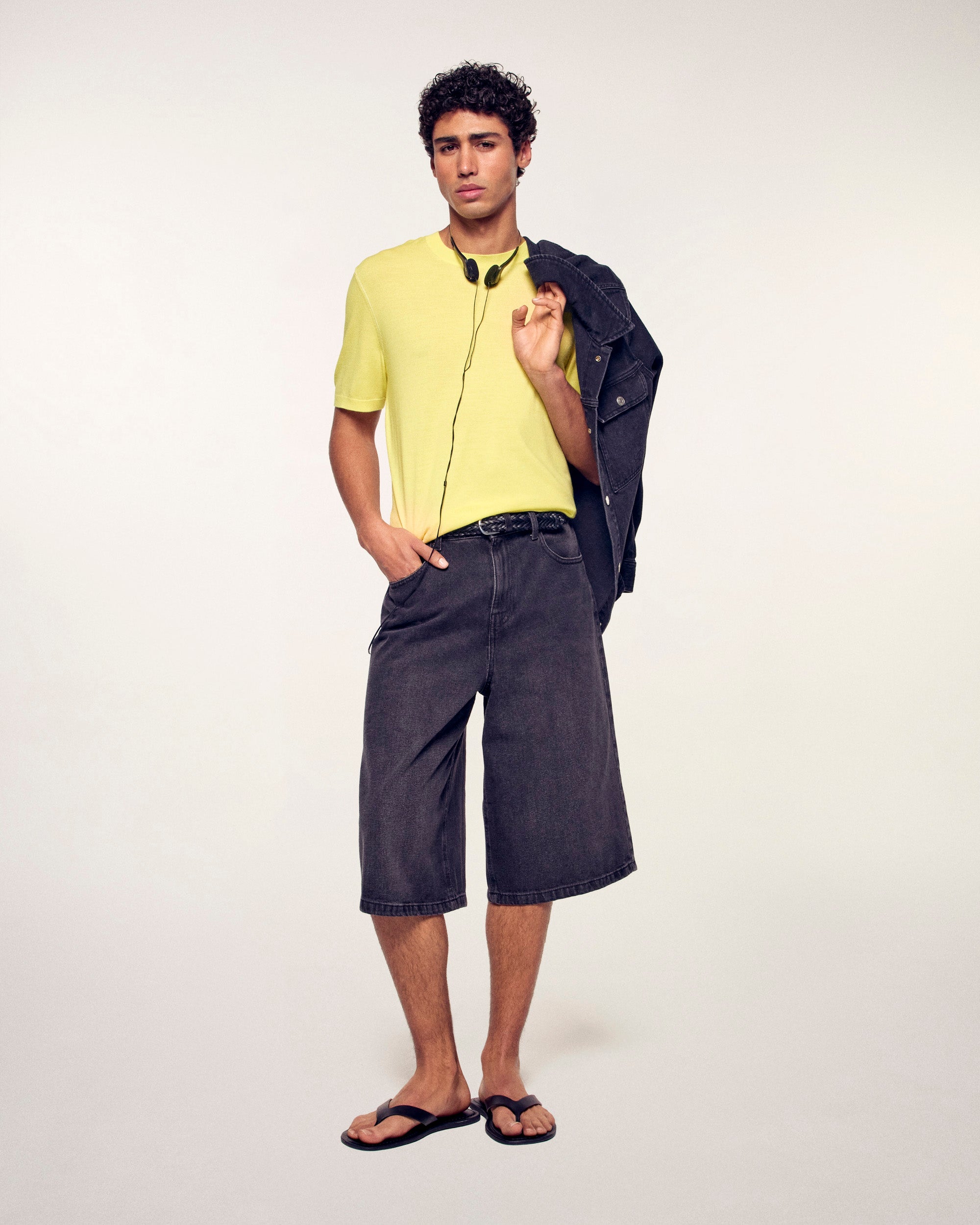 Short Sleeve Round Neck Sweater