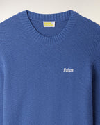 Pull Col Rond Broderie "Future"