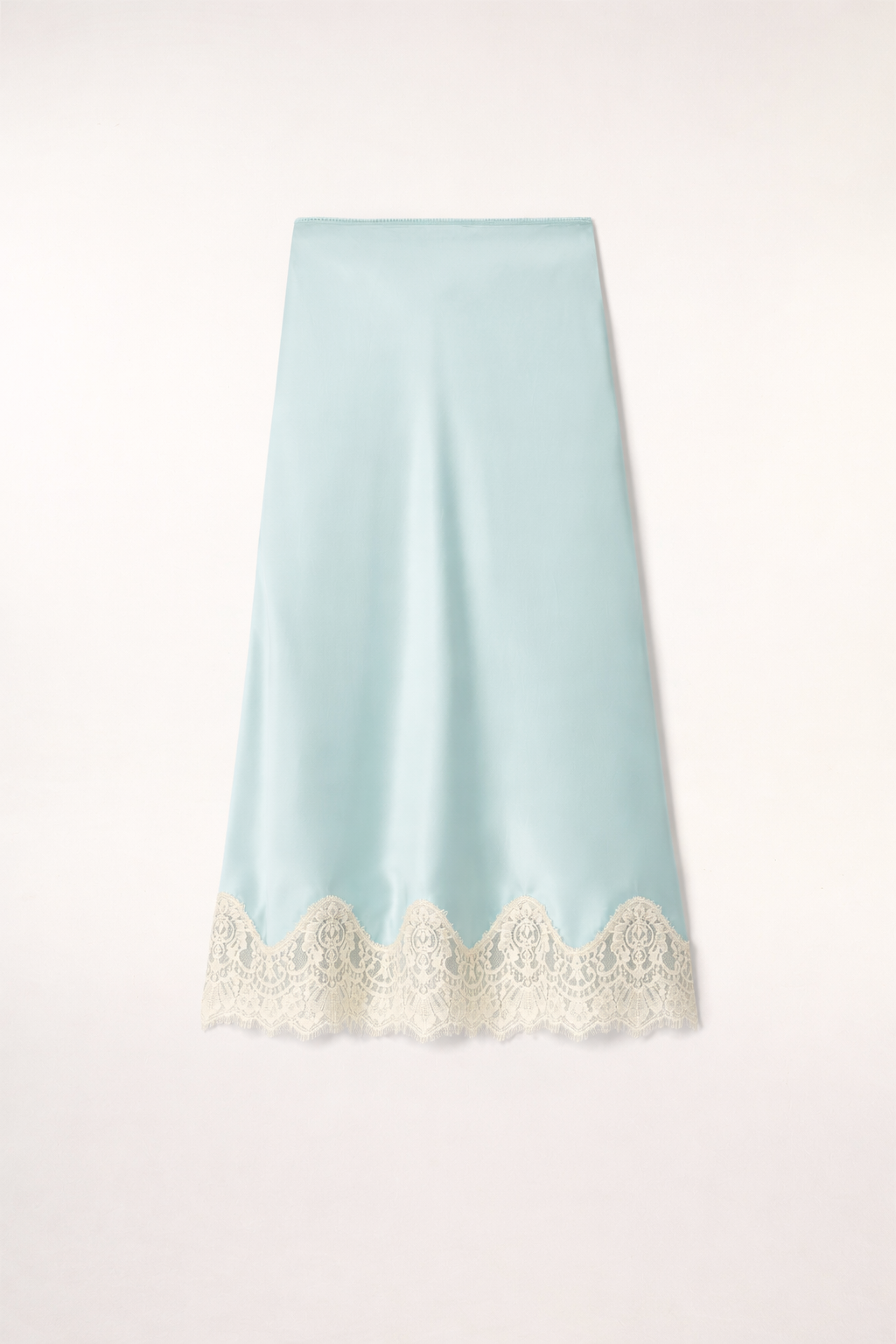 Lace Midi Skirt - Sunset Blue