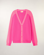 Pull Cardigan Bicolore