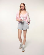 Brushed Cashmere Cardigan Sweater