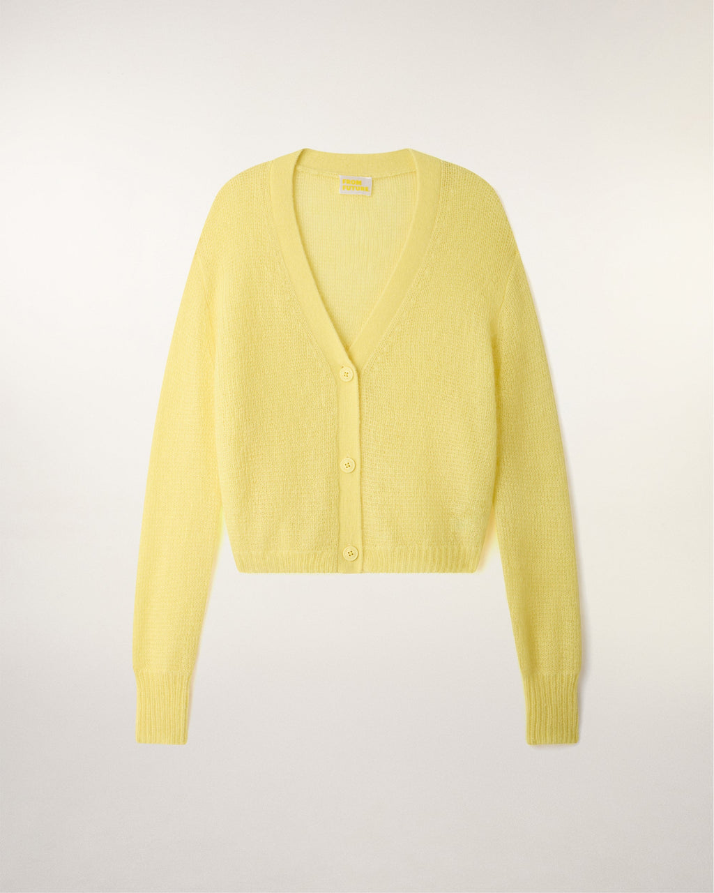 Pull Cardigan En Mohair