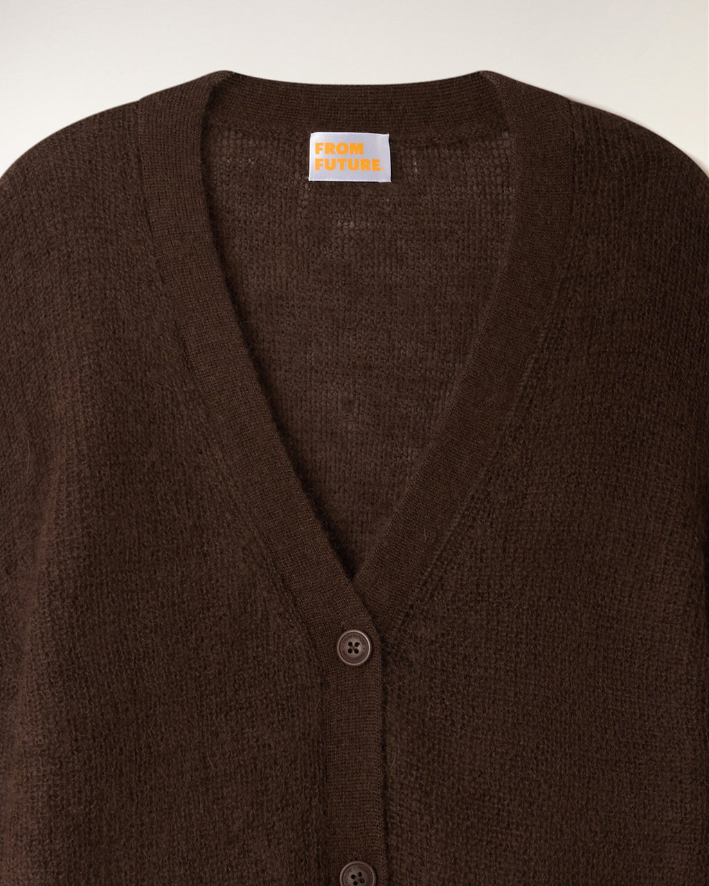 Pull Cardigan En Mohair