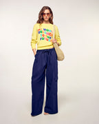Pull Col Rond Intarsia