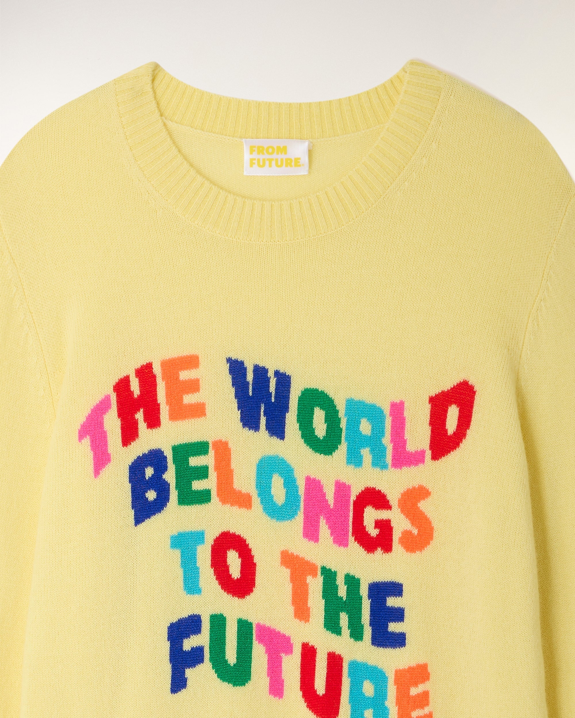 Pull Col Rond Intarsia