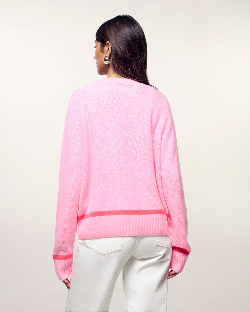 Jersey de cuello redondo