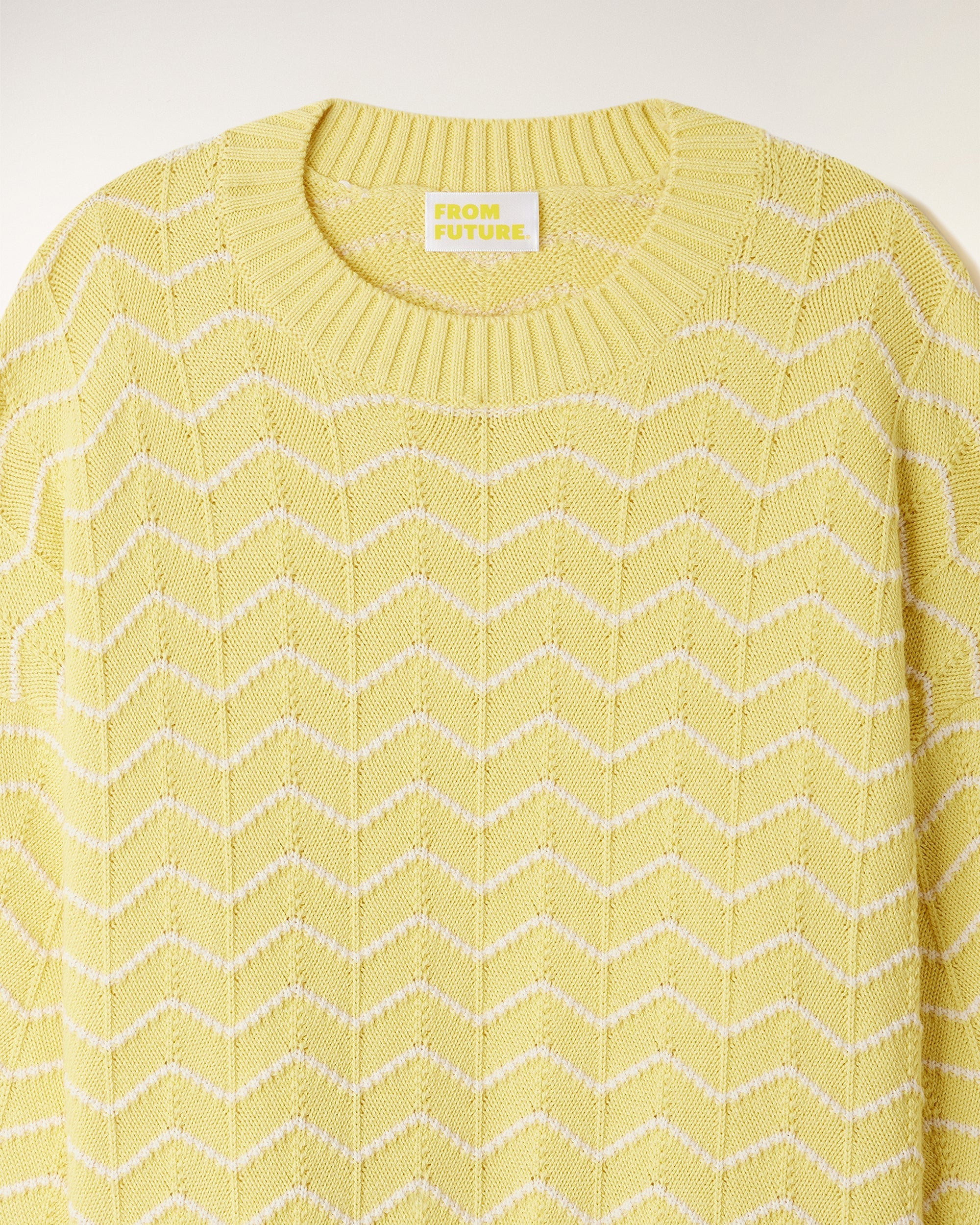 Two-tone Round Neck Sweater