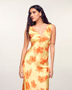 Vestido largo sin espalda