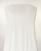 Robe Longue Bustier À Dentelle