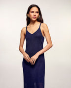 Vestido largo con tirantes