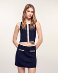 #label: Aya mesure 1,74m et porte une taille S