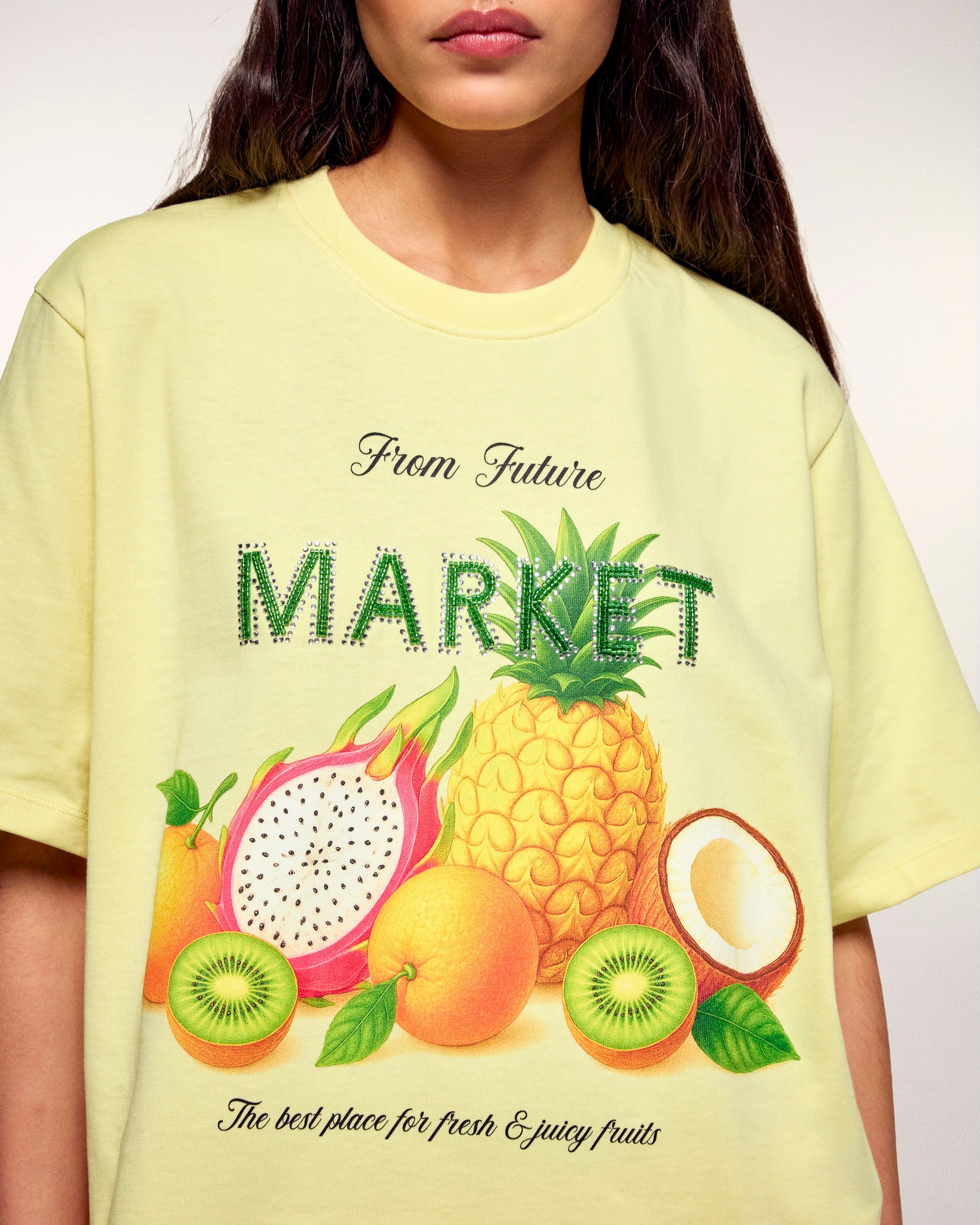 T-Shirt Col Rond Manches Courtes