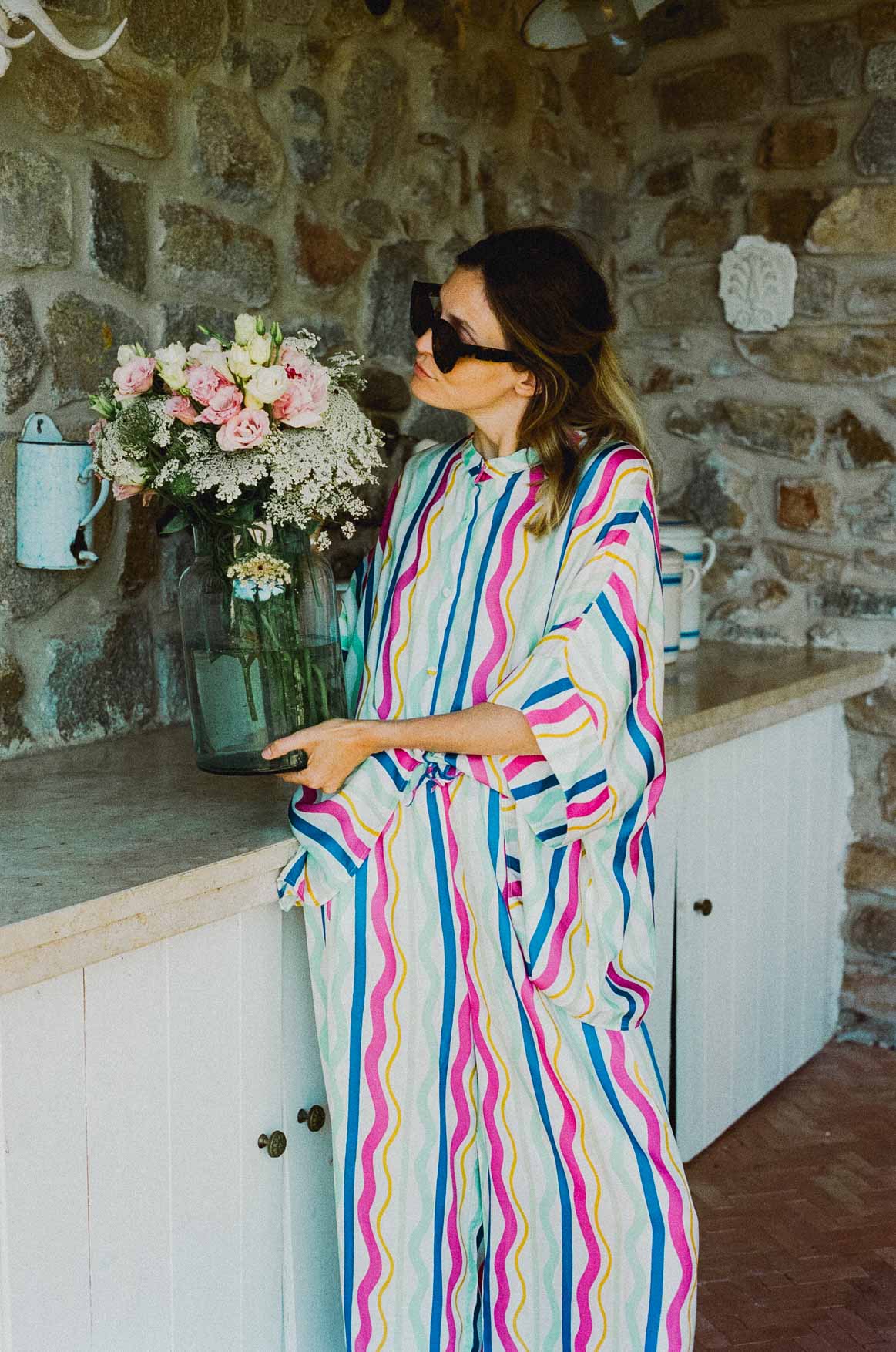 Camisa Maud Líneas Arcoiris