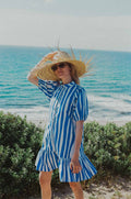 Clementine Blue Lines Dress