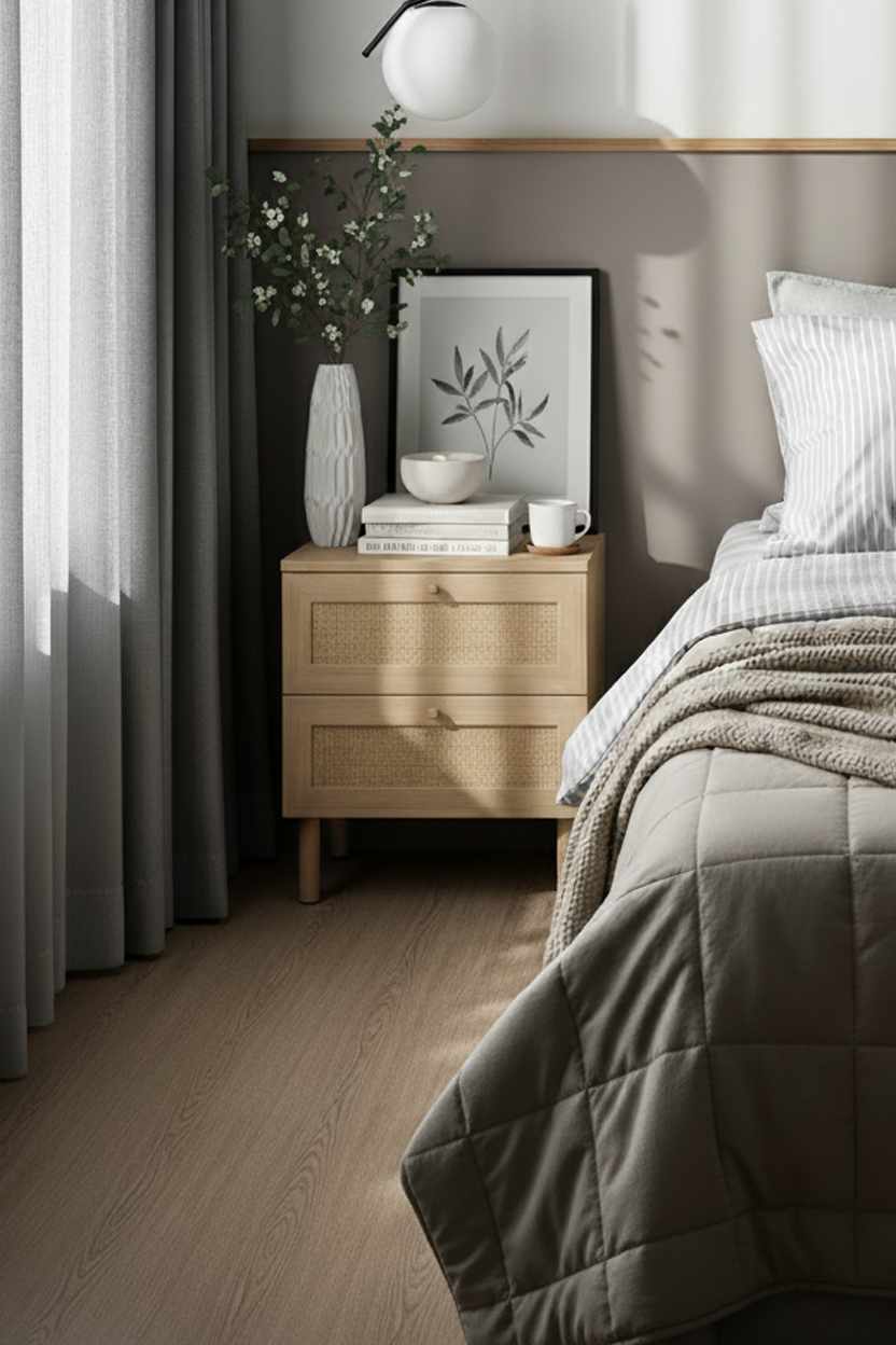 Tables De Chevet Baru - Beige