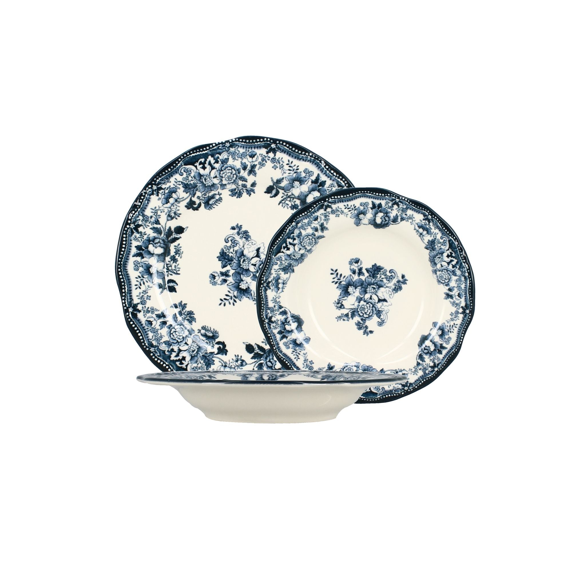 Servicio de Mesa - Faustine - 36 Piezas - Porcelana