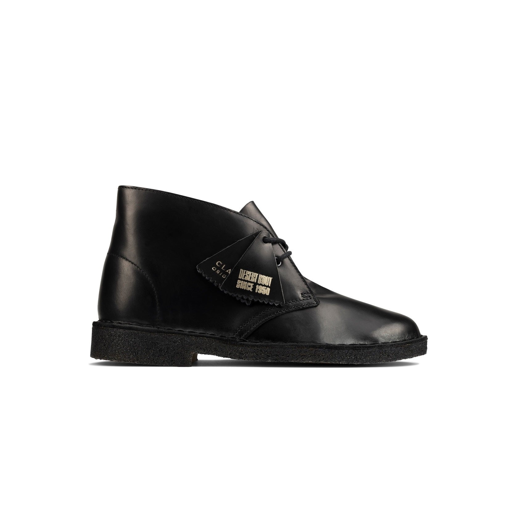 Botas safari - Negro pulido - Hombre