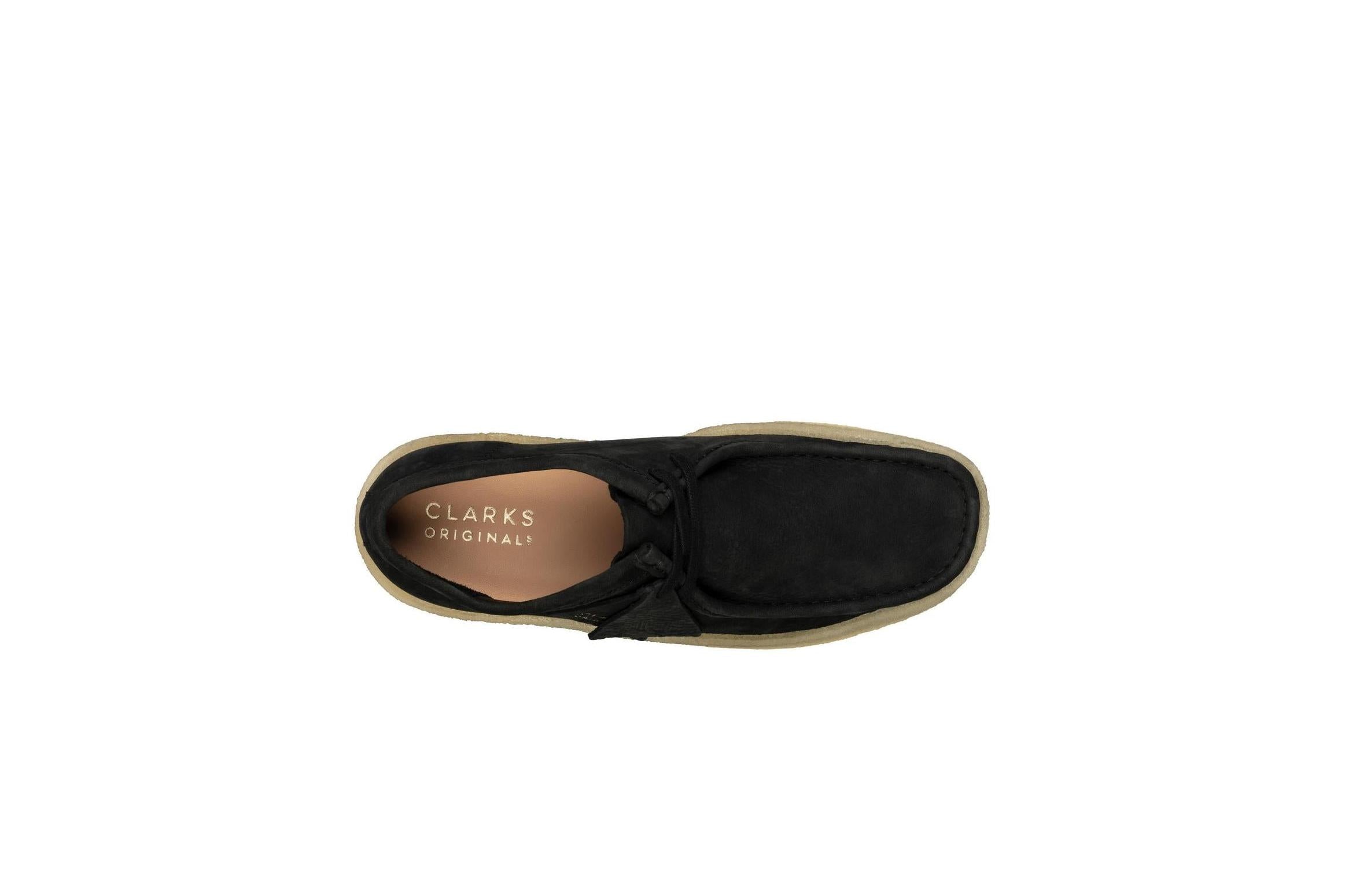 Wallabee Cup - Black Nubuck - Men