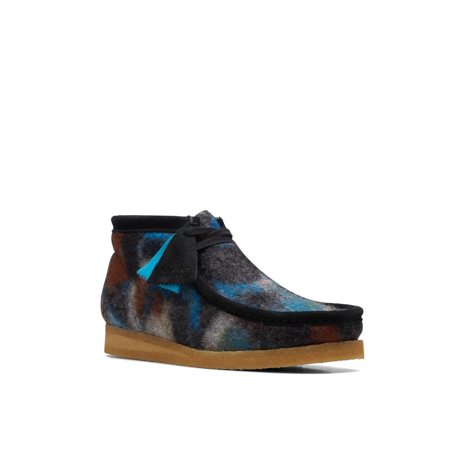 Bota Wallabee - Lana negra - Hombre