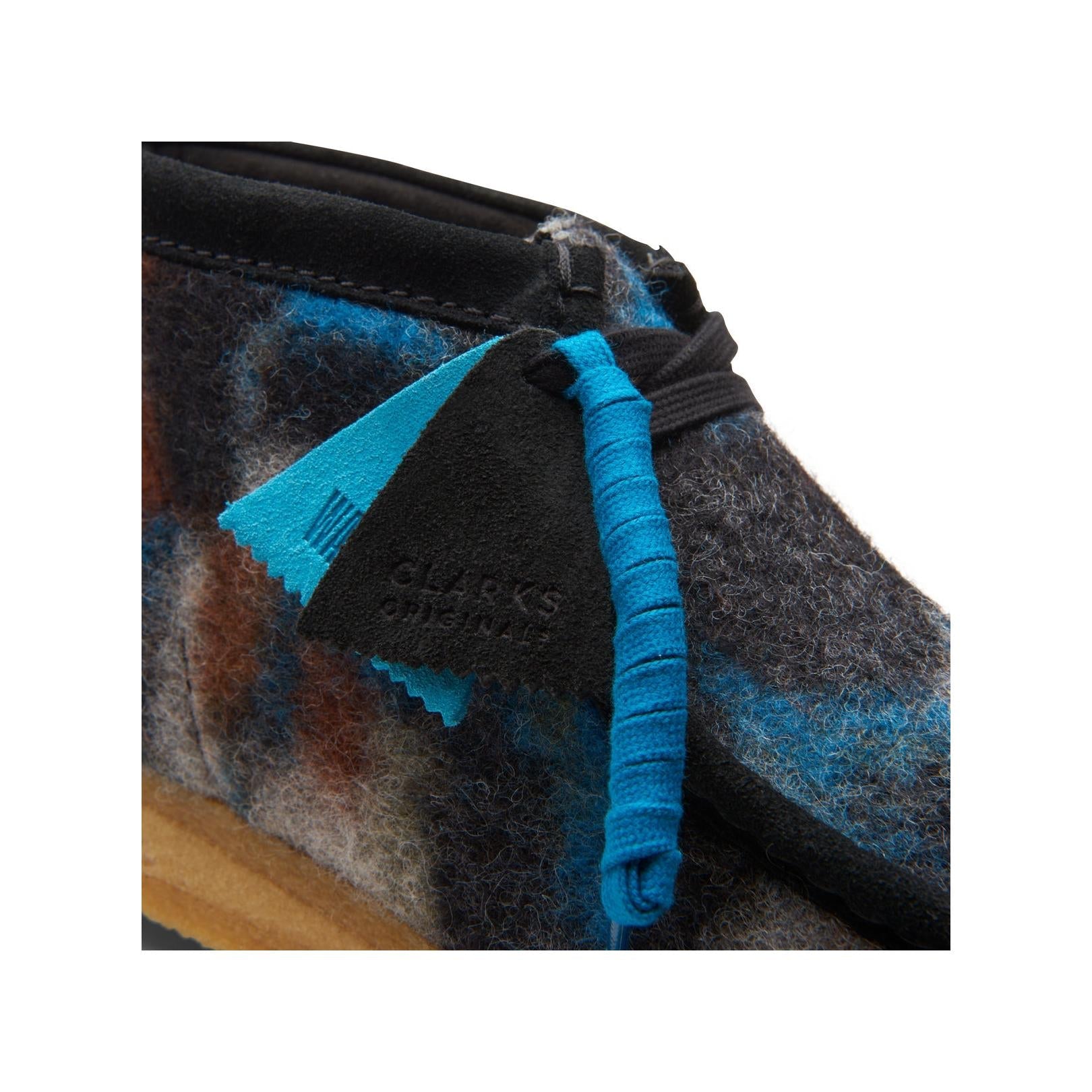 Bota Wallabee - Lana negra - Hombre