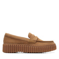 Torhill Penny - Light Tan Suede - Femme