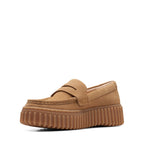 Torhill Penny - Light Tan Suede - Femme
