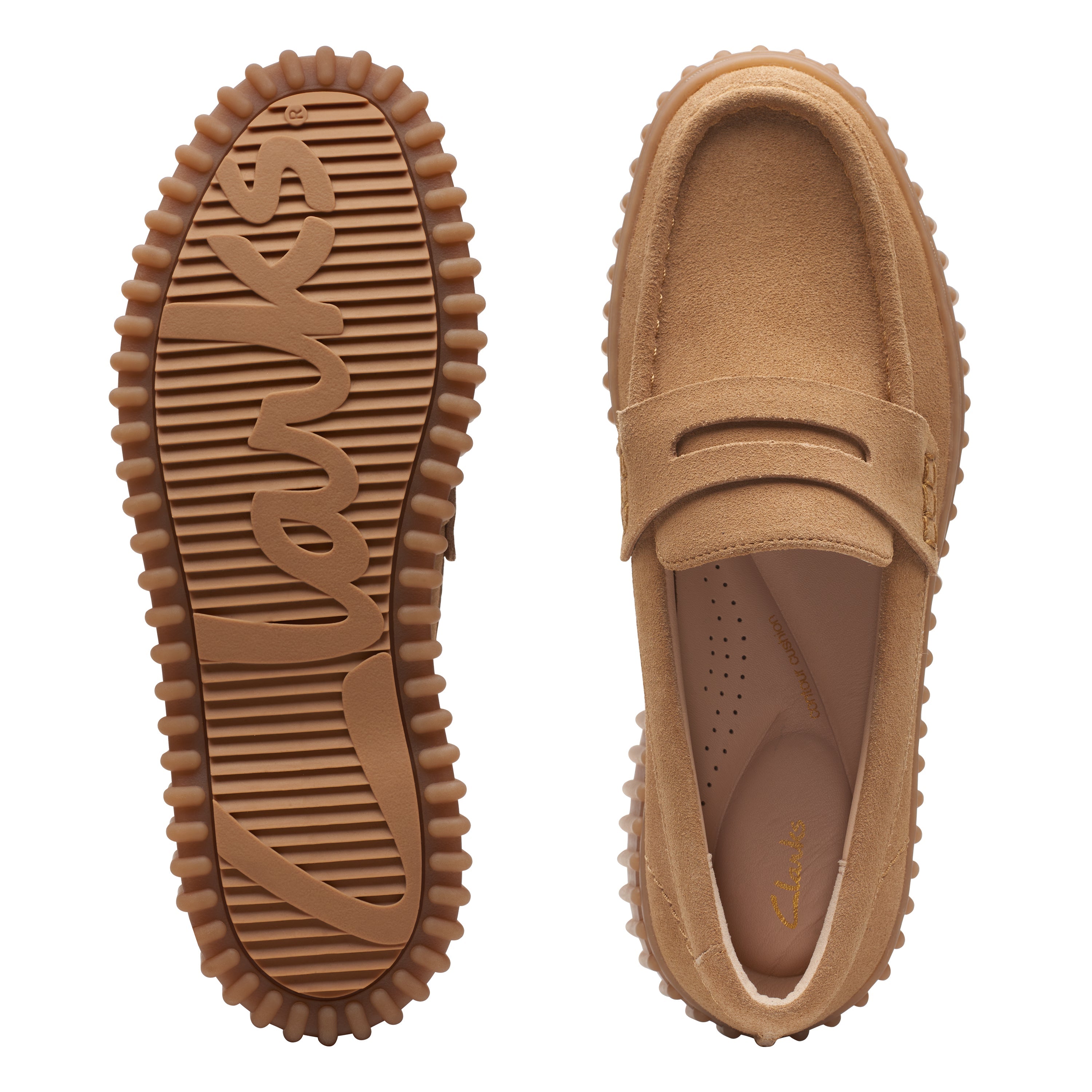 Torhill Penny - Light Tan Suede - Femme