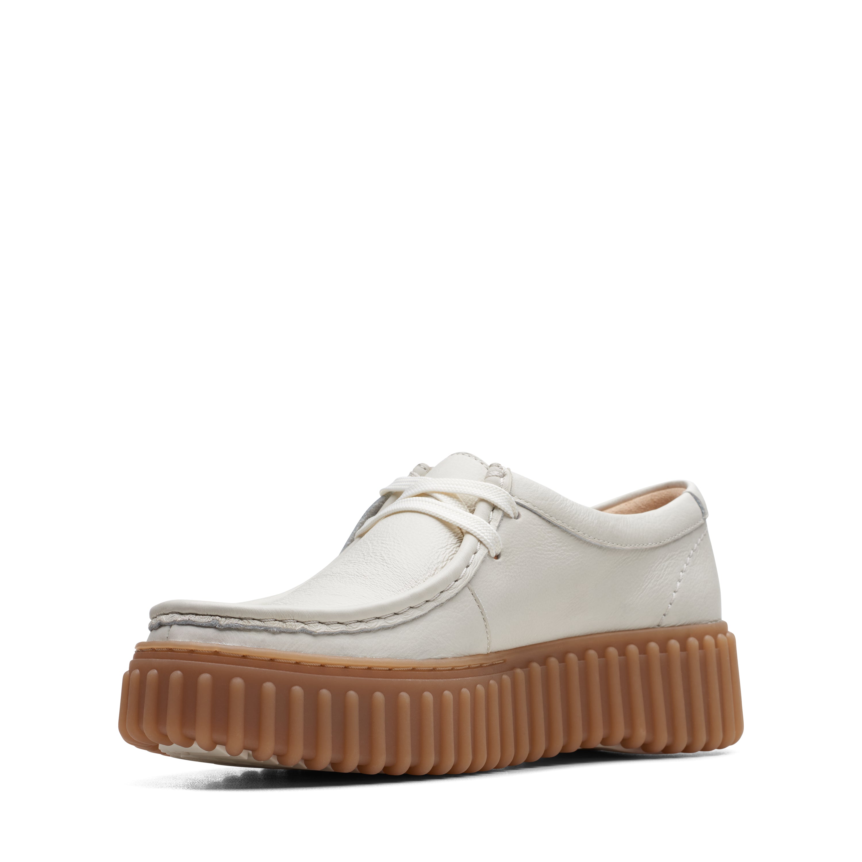 Torhill Bee - Off White Leather - Femme
