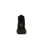 Trek Wedge Boot - Black Suede - Femme