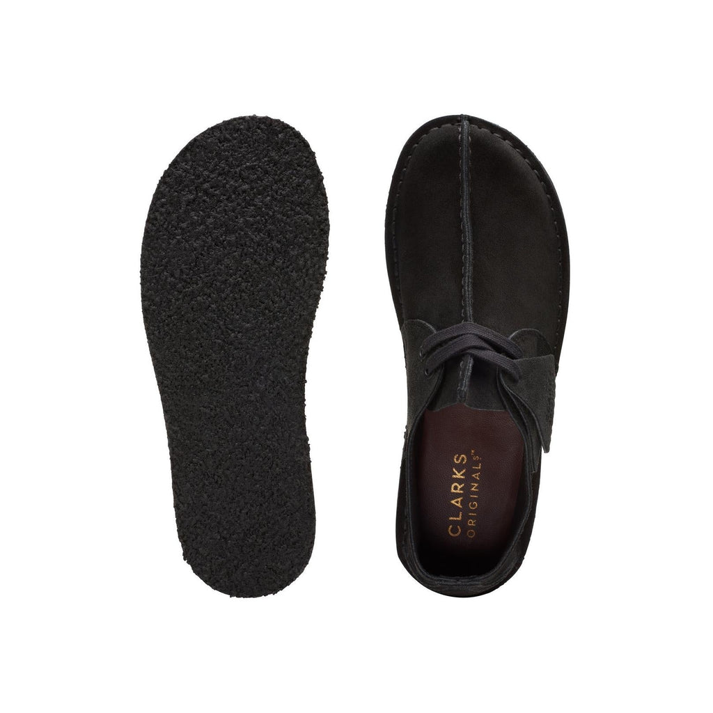 Trek Wedge - Black Suede - Women's