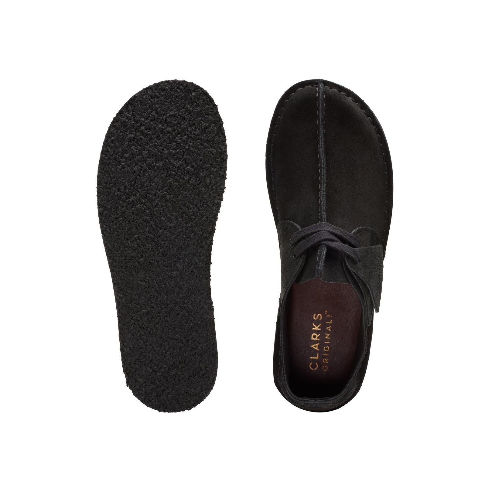 Trek Wedge - Black Suede - Women's