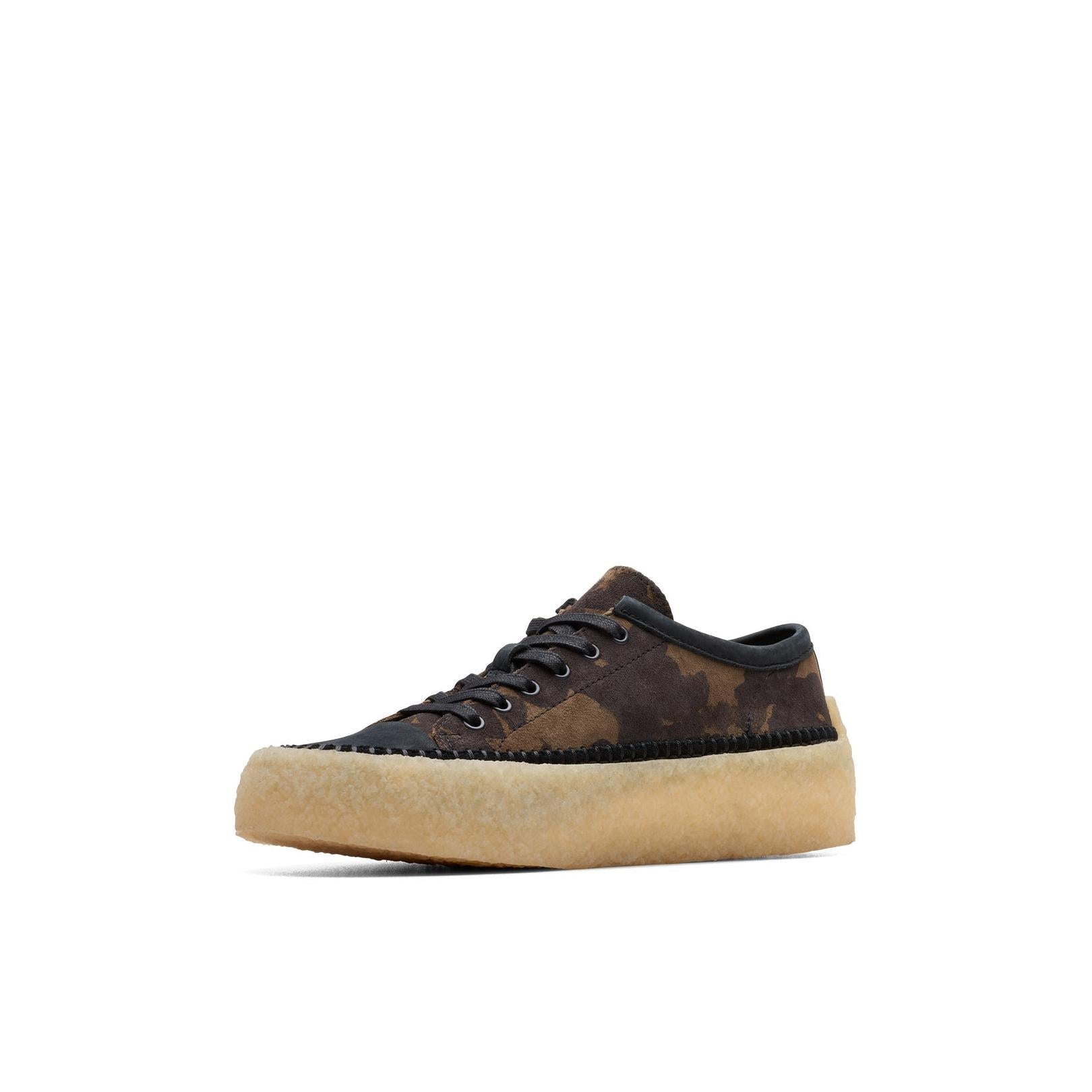 Chaussures Caravan Low Blk/Khaki Floral - Homme