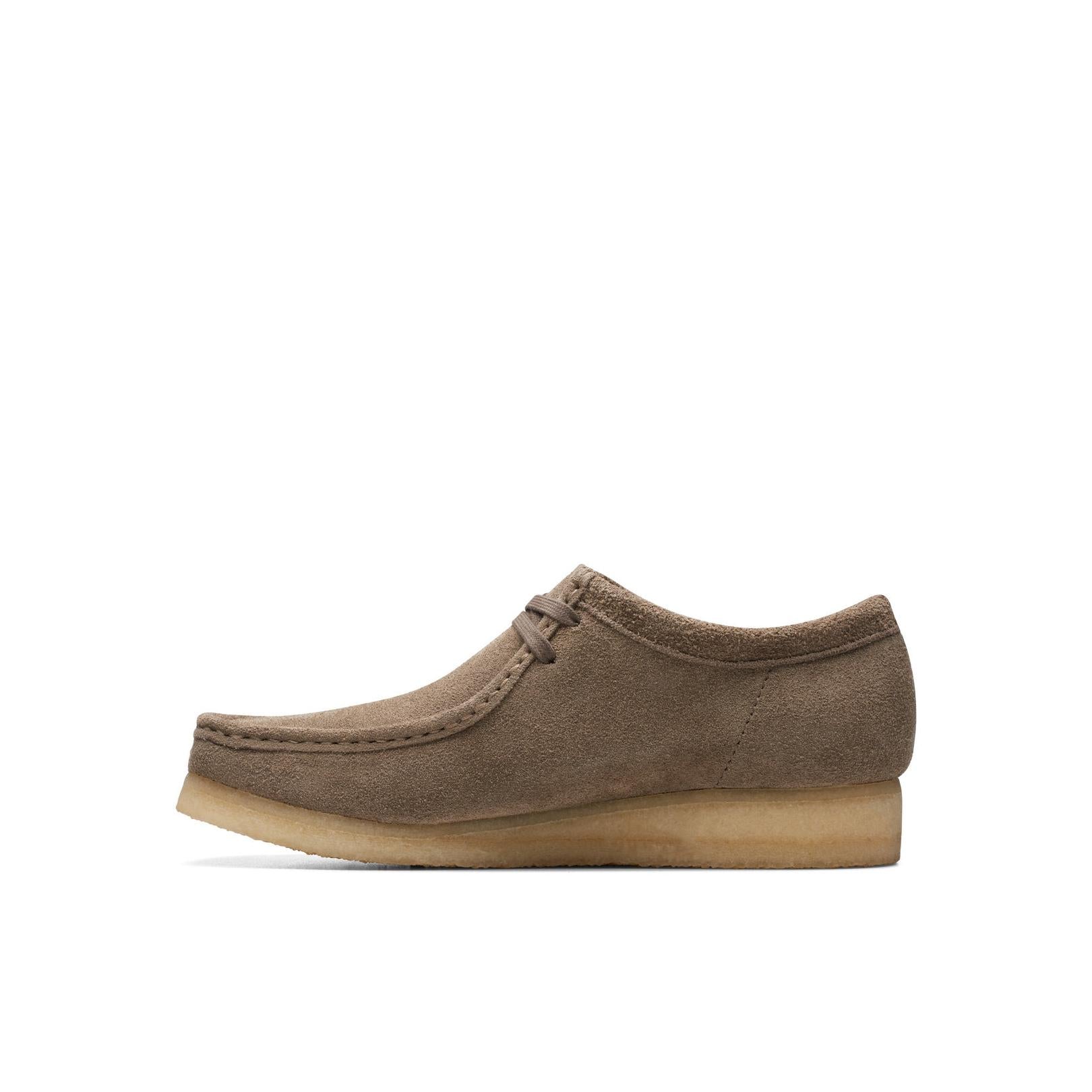 Zapatos Wallabee de ante gris oscuro - Hombre