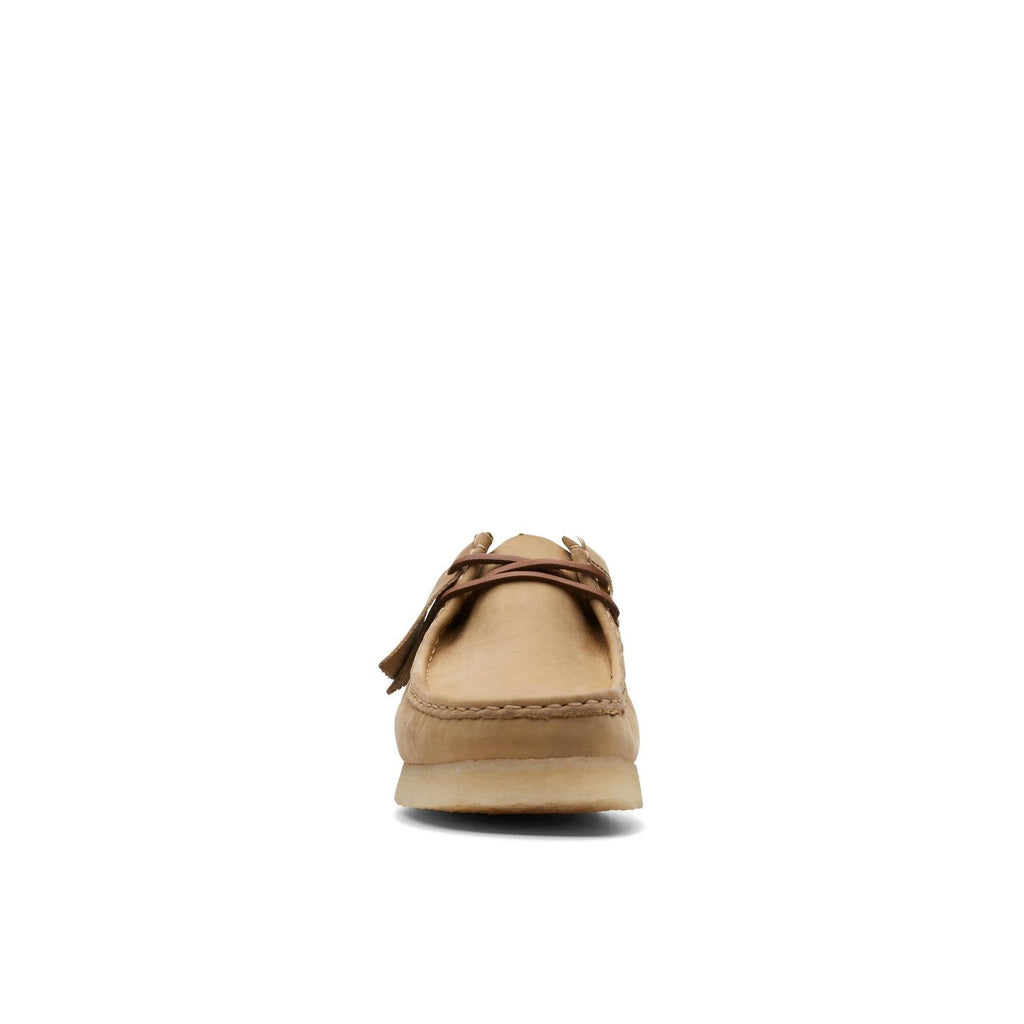 Zapatos Wallabee de cuero marrón - Hombre
