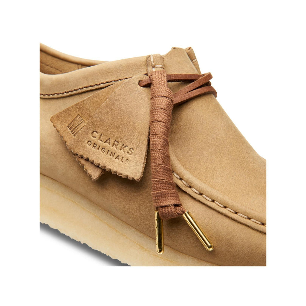 Zapatos Wallabee de cuero marrón - Hombre