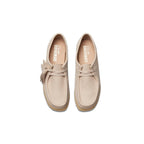 Wallabee - Beige Leather - Women