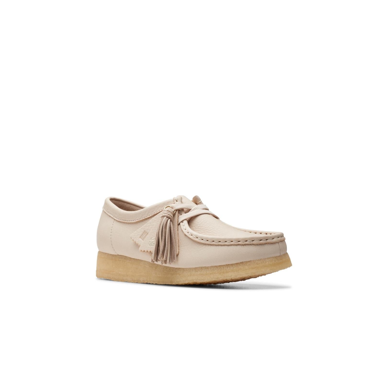 Wallabee - Beige Leather - Women