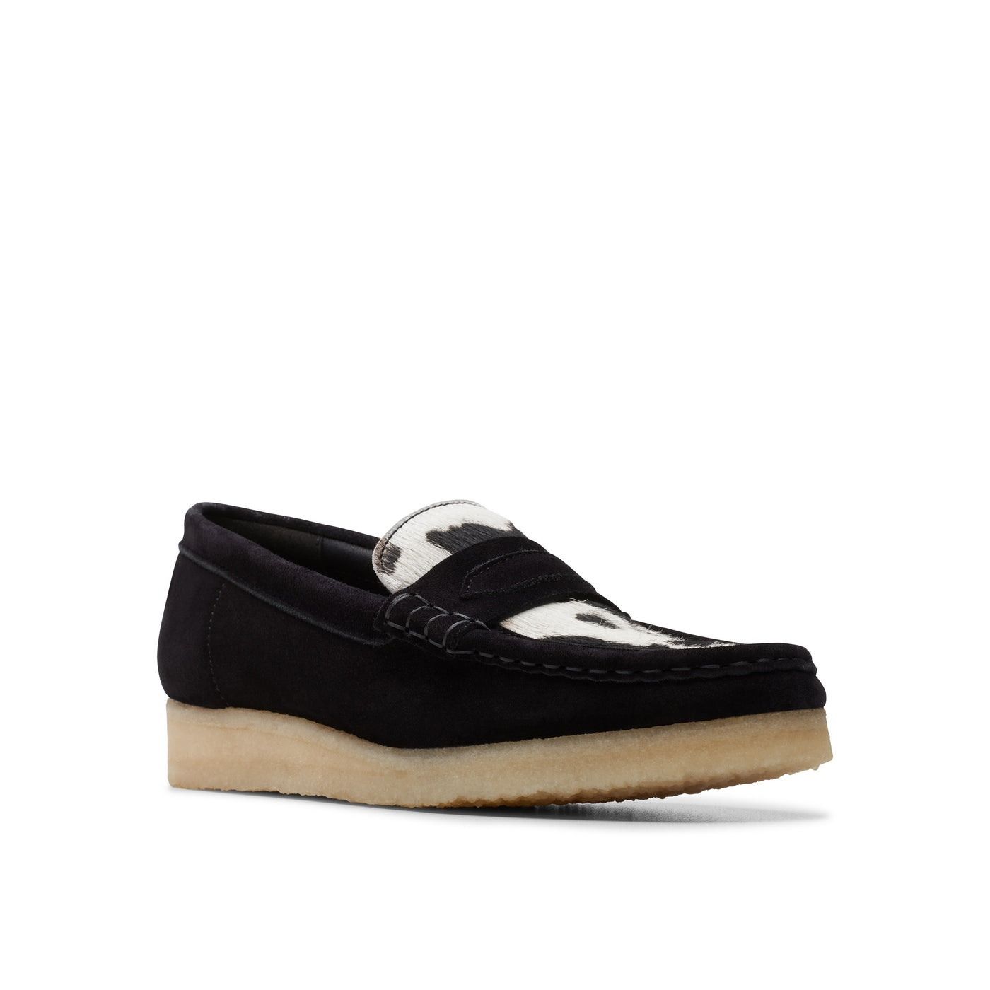 Wallabeeloafer - Cow Print Hairon - Femme