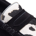 Wallabeeloafer - Cow Print Hairon - Femme