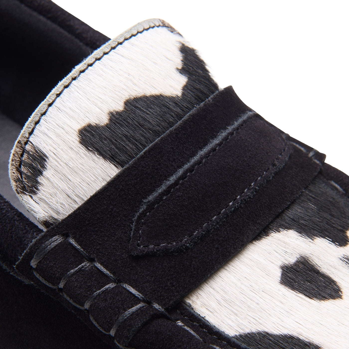 Wallabeeloafer - Cow Print Hairon - Femme