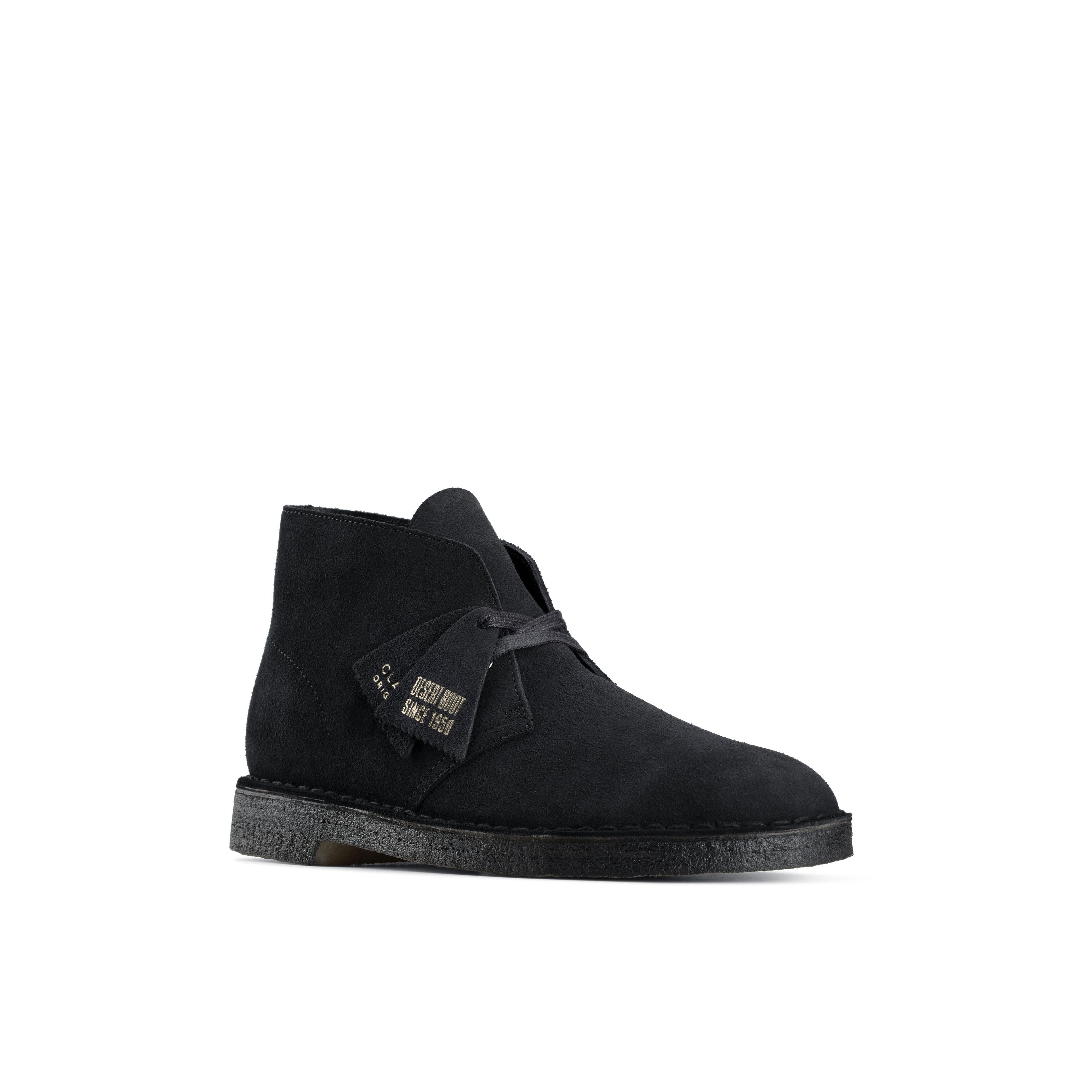 Bota safari - Negro/Negro - Hombre