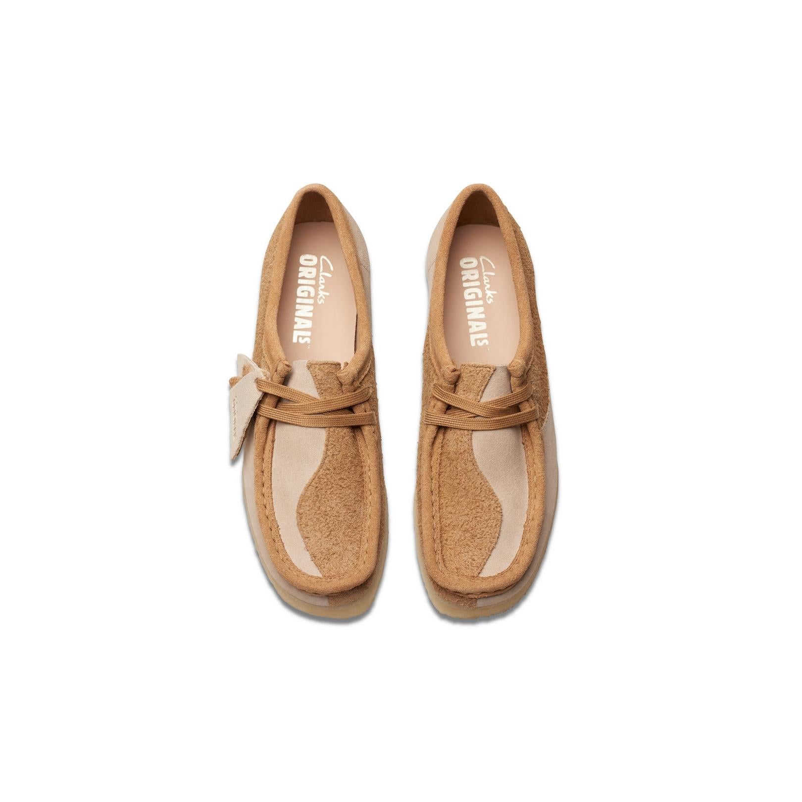Wallabee Mid Tan Combi - Mujer