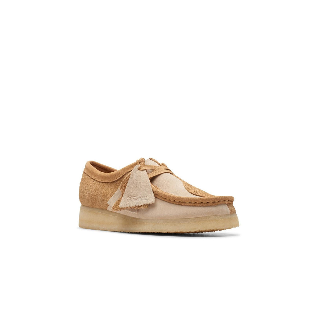 Wallabee Mid Tan Combi - Mujer