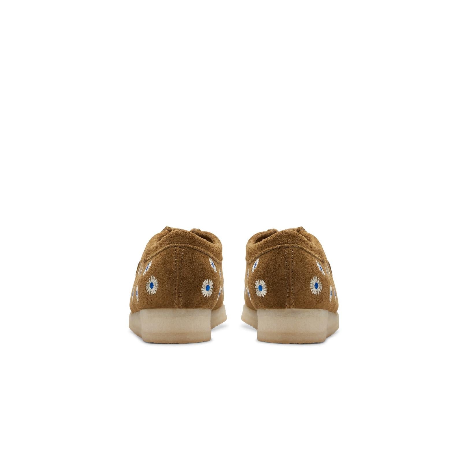 Wallabee - Dark Olive Emb - Women's