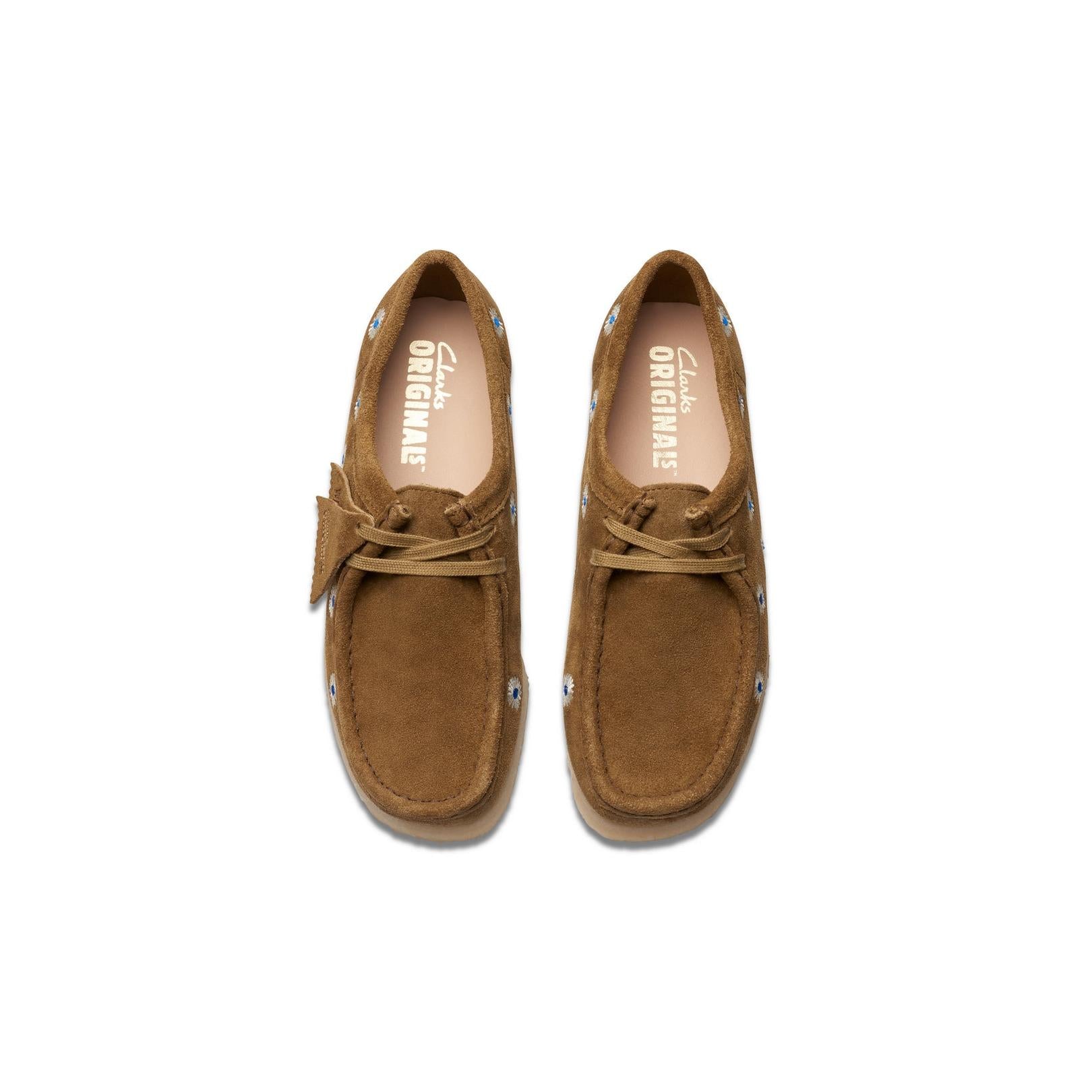 Wallabee - Dark Olive Emb - Women's