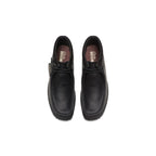 Wallabee Scout - Cuero negro - Hombre