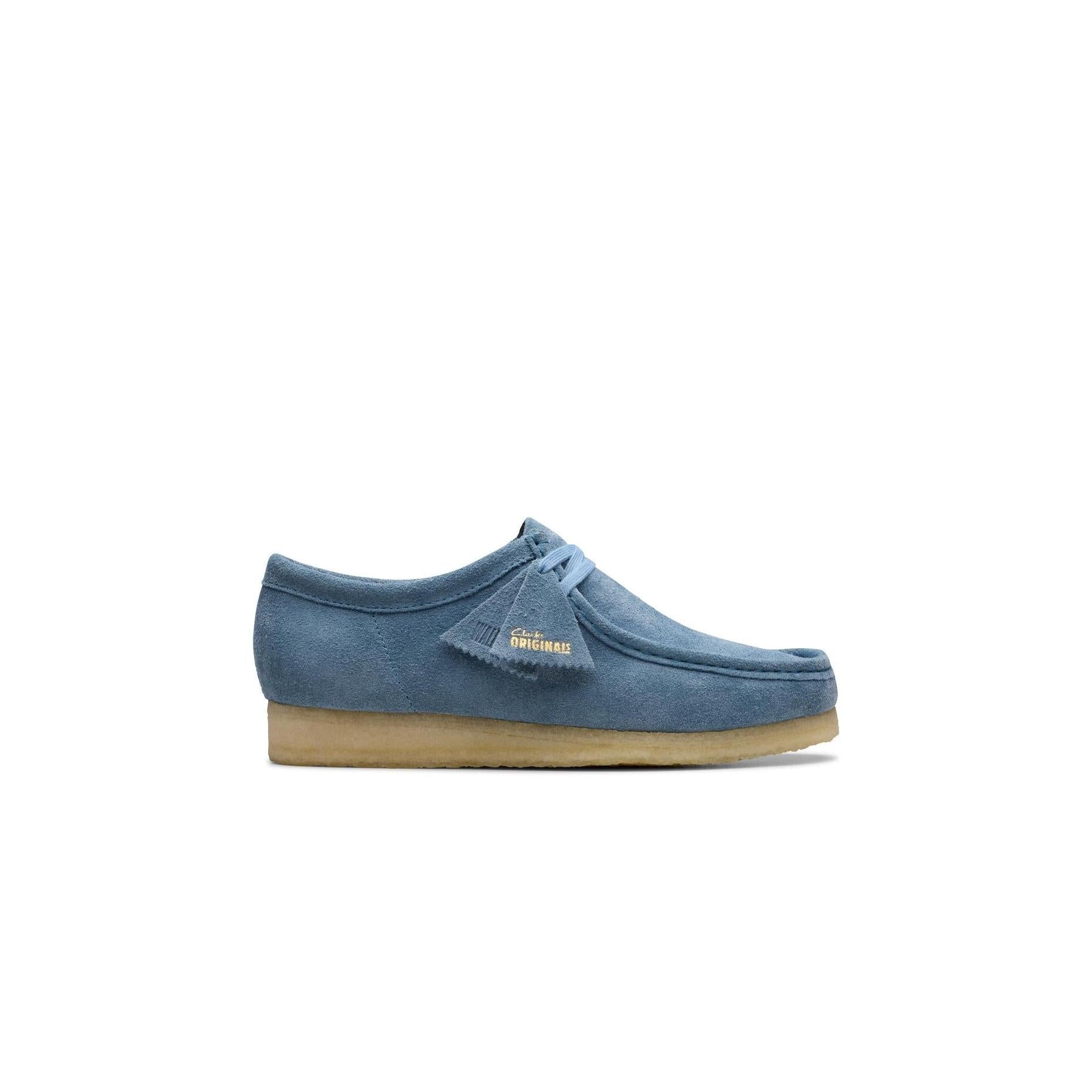 Wallabee - French Blue Suede - Homme