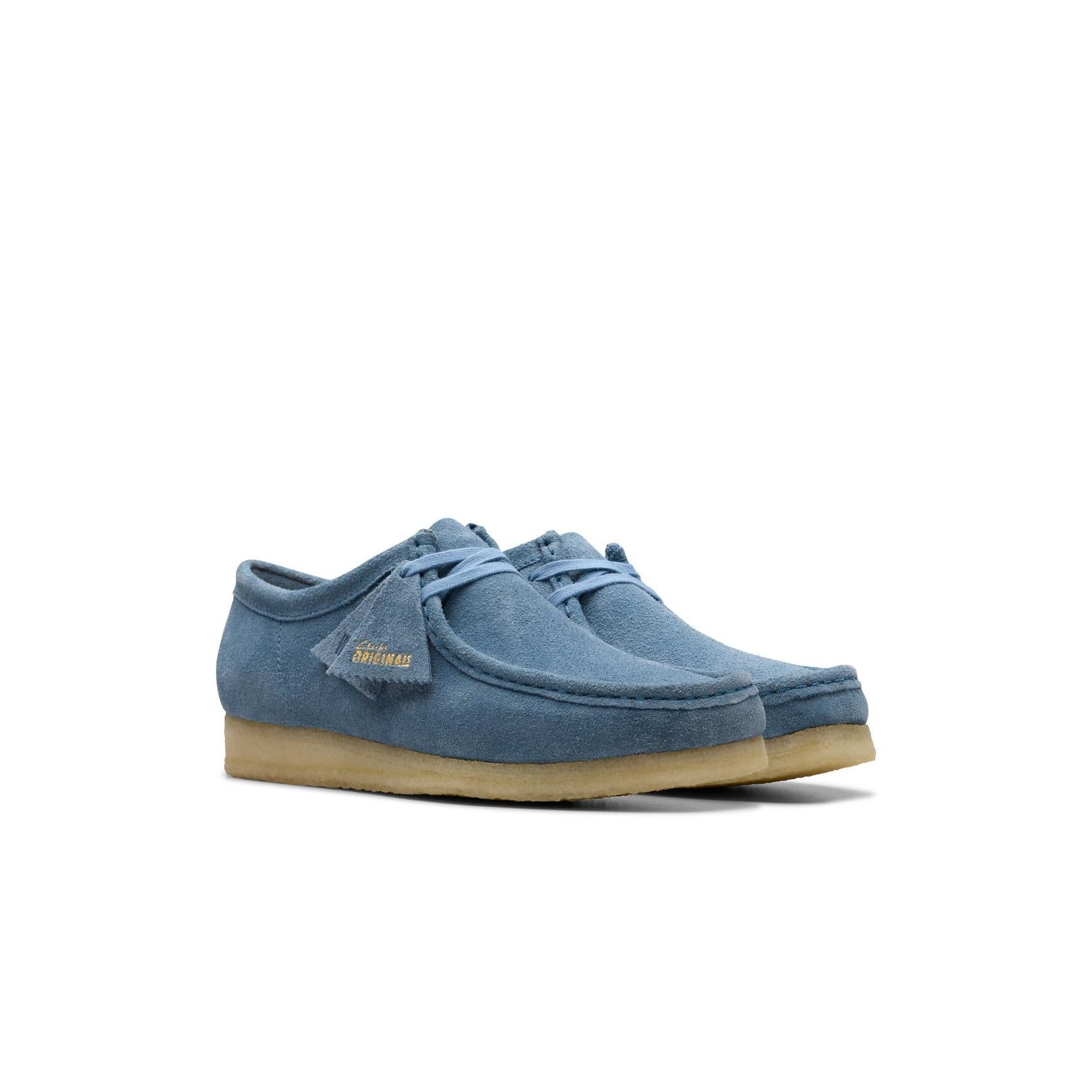 Wallabee - French Blue Suede - Homme