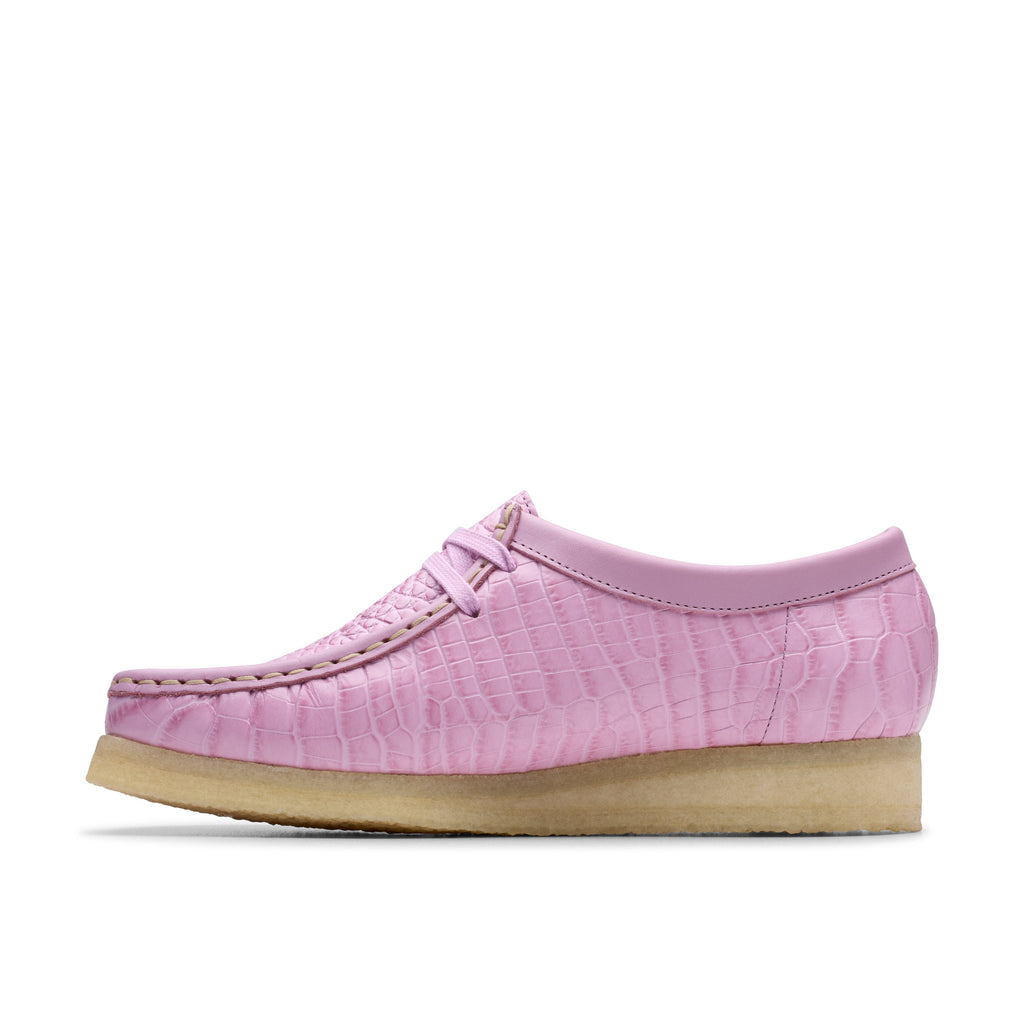 Wallabee - Mauve Croc - Femme